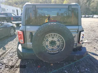 2022 Ford Bronco with VIN 1FMDE5AH5NLB19801, listed as a Copart auction lot 50160135 with 7,759 mi miles and Salvage Title. Bid and sale history available at carsss.com. Image 6.