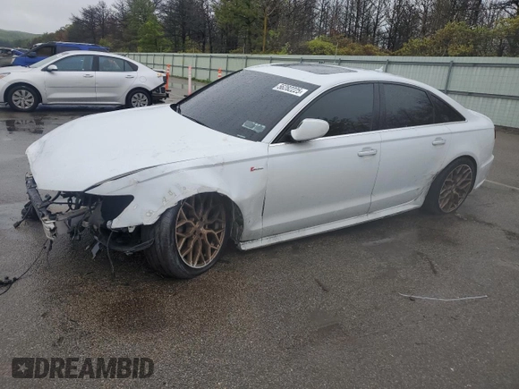 2016 Audi A6 Premium Plus with VIN WAUFGAFC5GN041991, listed as a Copart auction lot 56282225 with 99,317 mi miles and Clean Title. Bid and sale history available at DreamBid. Image 1.