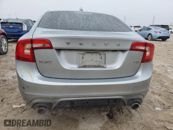 2018 Volvo S60 Dynamic with VIN YV126MFL7J2459560, listed as a Copart auction lot 82999494 with 47,513 mi miles and Salvage Title. Bid and sale history available at carsss.com. Image 6.