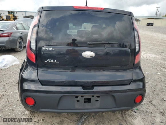 2018 Kia Soul with VIN KNDJN2A21J7504776, listed as a Copart auction lot 50489905 with 85,979 mi miles and Salvage Title. Bid and sale history available at carsss.com. Image 6.