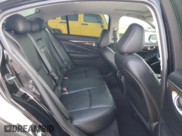 2019 Infiniti Q50 3.0t LUXE with VIN JN1EV7AR8KM551823, listed as a Copart auction lot 53848665 with 34,705 mi miles and Salvage Title. Bid and sale history available at carsss.com. Image 10.