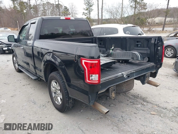 2015 Ford F-150 XL with VIN 1FTEX1CF1FFA08279, listed as a IAAI auction lot 41373351 with 162,291 mi miles. Bid and sale history available at carsss.com. Image 3.