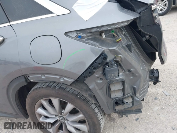 2019 Infiniti QX50 Luxe with VIN 3PCAJ5M19KF135211, listed as a IAAI auction lot 42308891 with 128,432 mi miles and . Bid and sale history available at DreamBid. Image 17.