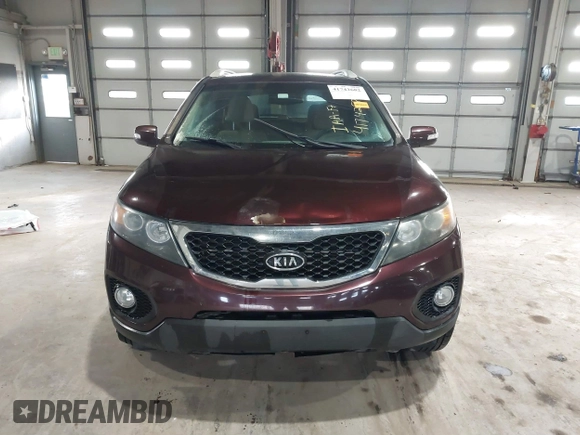 2012 Kia Sorento LX with VIN 5XYKTCA66CG264679, listed as a IAAI auction lot 41742682 with 161,781 mi miles. Bid and sale history available at carsss.com. Image 12.