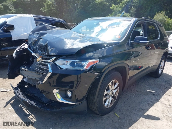 2020 Chevrolet Traverse LT Cloth with VIN 1GNEVGKW6LJ101101, listed as a IAAI auction lot 40050482 with 86,527 mi miles. Bid and sale history available at carsss.com. Image 2.