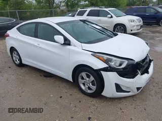 2015 Hyundai Elantra SE with VIN 5NPDH4AE8FH565359, listed as a IAAI auction lot 42365563 with 96,825 mi miles and . Bid and sale history available at DreamBid. Image 1.
