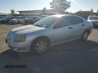 2005 Mitsubishi Galant DE with VIN 4A3AB26FX5E039465, listed as a Copart auction lot 86532374 with 196,698 mi miles and Salvage Title. Bid and sale history available at carsss.com. Image 1.