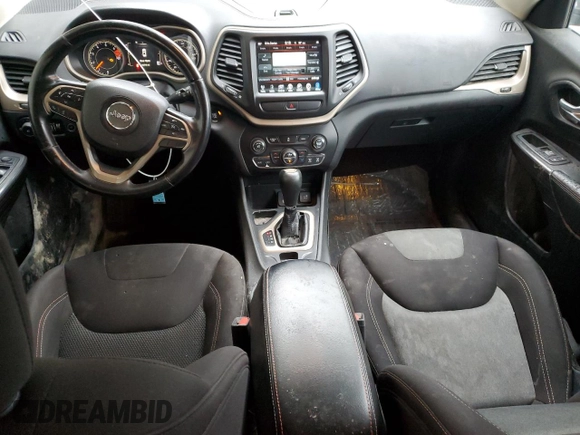 2016 Jeep Cherokee 75th Anniversary with VIN 1C4PJLCB9GW307488, listed as a Copart auction lot 50942825 with 142,740 mi miles and Salvage Title. Bid and sale history available at carsss.com. Image 8.