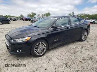 2013 Ford Fusion Titanium Hybrid with VIN 3FA6P0RU1DR335632, listed as a Copart auction lot 56285855 with 121,143 mi miles and Clean title. Bid and sale history available at DreamBid. Image 1.