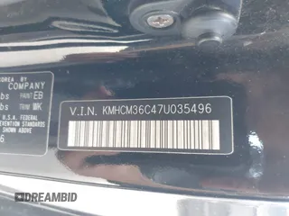 2007 Hyundai Accent GS с VIN KMHCM36C47U035496, выставлен на аукционе IAAI как лот 42525854 с пробегом 121 578 миль миль и . История ставок и продаж доступна на DreamBid. Изображение 9.