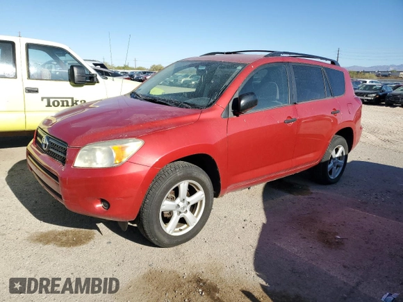 2007 Toyota RAV4 with VIN JTMBD33V976037304, listed as a Copart auction lot 54389285 with 165,688 mi miles and Clean Title. Bid and sale history available at carsss.com. Image 1.