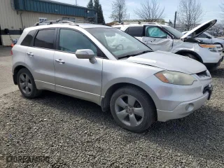2007 Acura RDX with VIN 5J8TB18207A012013, listed as a Copart auction lot 51611665 with 201,379 mi miles and Clean Title. Bid and sale history available at carsss.com. Image 4.