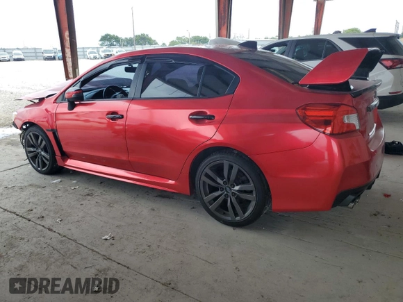2017 Subaru WRX Premium with VIN JF1VA1E6XH9805863, listed as a Copart auction lot 52076125 with 81,625 mi miles and Salvage Title. Bid and sale history available at carsss.com. Image 2.