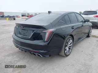 2020 Cadillac CT5 V-Series with VIN 1G6DR5RW9L0145203, listed as a IAAI auction lot 42275331 with 38,027 mi miles and . Bid and sale history available at DreamBid. Image 4.