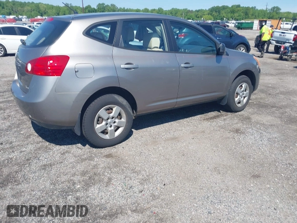 2009 Nissan Rogue S with VIN JN8AS58V29W433748, listed as a IAAI auction lot 42222755 with 104,329 mi miles and . Bid and sale history available at DreamBid. Image 4.