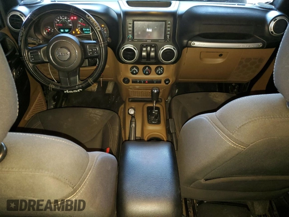 2017 Jeep Wrangler Sahara z VIN 1C4AJWBG6HL582839, wystawiony jako Copart lot #52049725 z przebiegiem 143 544 mil mil oraz Szkoda całkowita • Salvage title. Historia ofert i sprzedaży dostępna na DreamBid. Obrazek 8.