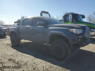 2016 Toyota Tacoma SR with VIN 3TMCZ5AN6GM027639, listed as a Copart auction lot 46882695 with 163,979 mi miles and Salvage Title. Bid and sale history available at carsss.com. Image 4.