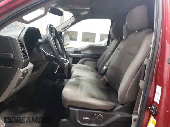 2018 Ford F-150 XL with VIN 1FTEX1EB5JKG11021, listed as a Copart auction lot 56279835 with 72,232 mi miles and Salvage title. Bid and sale history available at DreamBid. Image 7.