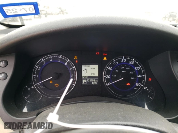 2016 Infiniti QX50 with VIN JN1BJ0RP5GM234033, listed as a Copart auction lot 45418225 with 133,799 mi miles and Salvage Title. Bid and sale history available at carsss.com. Image 9.
