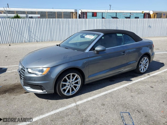 2015 Audi A3 1.8T Premium with VIN WAU6CLFF6F1113126, listed as a Copart auction lot 60776034 with 49,582 mi miles and Salvage Title. Bid and sale history available at carsss.com. Image 1.