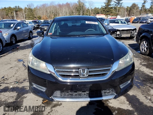 2015 Honda Accord LX with VIN 1HGCR2F34FA137785, listed as a Copart auction lot 45862725 with 91,542 mi miles and Salvage Title. Bid and sale history available at DreamBid. Image 5.