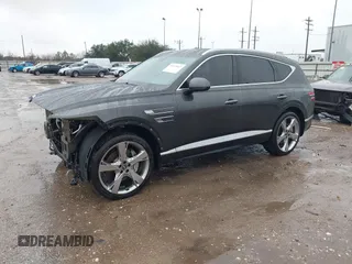 2024 Genesis GV80 with VIN KMUHCESC9RU161139, listed as a IAAI auction lot 41549627 with 31,025 mi miles and . Bid and sale history available at DreamBid. Image 22.