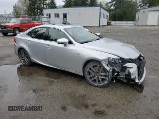 2015 Lexus IS 350 with VIN JTHCE1D26F5009134, listed as a Copart auction lot 52775215 with Not provided miles and Clean title. Bid and sale history available at DreamBid. Image 4.