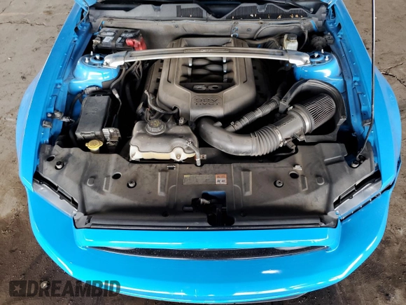 2013 Ford Mustang GT with VIN 1ZVBP8CF1D5215654, listed as a Copart auction lot 49056145 with 85,950 mi miles and Salvage Title. Bid and sale history available at carsss.com. Image 11.