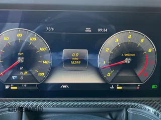 2023 Mercedes-Benz G 550 with VIN W1NYC6BJ6PX474872, listed as a Copart auction lot 74717934 with 18,299 mi miles and Clean Title. Bid and sale history available at DreamBid. Image 8.