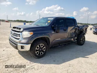 2017 Toyota Tundra SR5 with VIN 5TFDW5F18HX627142, listed as a Copart auction lot 59023985 with 249,147 mi miles and Salvage title. Bid and sale history available at DreamBid. Image 1.