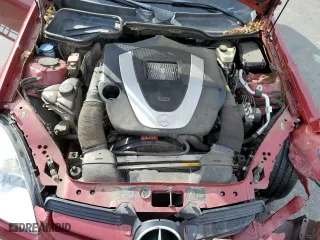 2007 Mercedes-Benz SLK-Class 3.5L with VIN WDBWK56F47F138157, listed as a Copart auction lot 44278645 with 84,704 mi miles and Salvage Title. Bid and sale history available at carsss.com. Image 13.