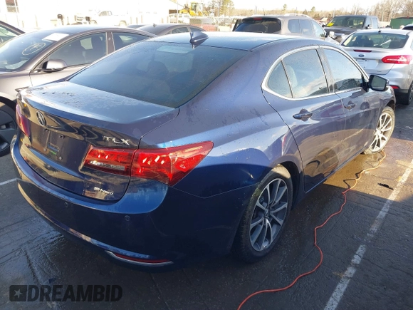 2015 Acura TLX Advance with VIN 19UUB3F74FA009984, listed as a IAAI auction lot 41724728 with 155,841 mi miles and . Bid and sale history available at DreamBid. Image 4.