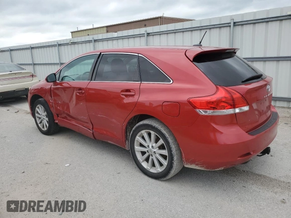 2012 Toyota Venza LE with VIN 4T3ZA3BB6CU060062, listed as a Copart auction lot 63094295 with 177,049 mi miles and Salvage title. Bid and sale history available at DreamBid. Image 2.