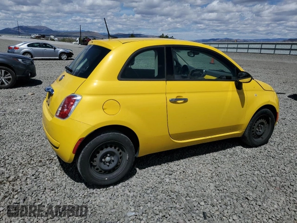 2016 FIAT 500 Pop with VIN 3C3CFFAR7GT122285, listed as a Copart auction lot 57107675 with 80,472 mi miles and Clean title. Bid and sale history available at DreamBid. Image 3.