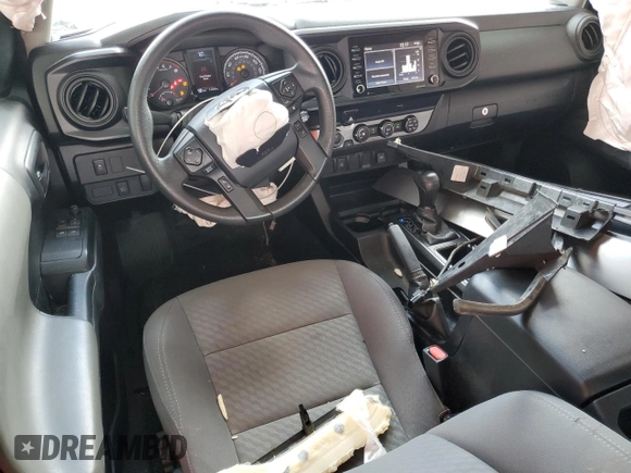 2020 Toyota Tacoma SR z VIN 3TYSX5EN1LT000617, wystawiony jako Copart lot #55799205 z przebiegiem 51 584 mil mil oraz Szkoda całkowita • Salvage title. Historia ofert i sprzedaży dostępna na DreamBid. Obrazek 8.