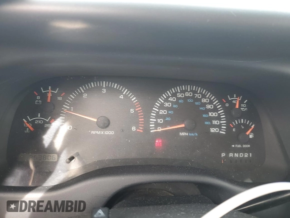 1998 Dodge Dakota SLT with VIN 1B7FL26X4WS700618, listed as a Copart auction lot 44926015 with 253,806 mi miles and Salvage Title. Bid and sale history available at DreamBid. Image 9.