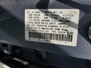 2015 Acura TLX Technology z VIN 19UUB2F54FA011324, wystawiony jako Copart lot #55654465 z przebiegiem 123 010 mil mil oraz Szkoda całkowita • Salvage title. Historia ofert i sprzedaży dostępna na DreamBid. Obrazek 14.