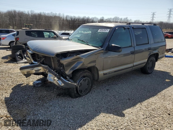 1999 GMC Yukon with VIN 1GKEC13R9XJ805842, listed as a Copart auction lot 48952625 with 259,149 mi miles and Clean Title. Bid and sale history available at carsss.com. Image 1.