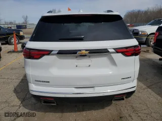 2023 Chevrolet Traverse Premier with VIN 1GNERKKW4PJ127211, listed as a Copart auction lot 50217285 with 24,295 mi miles and Salvage Title. Bid and sale history available at carsss.com. Image 6.