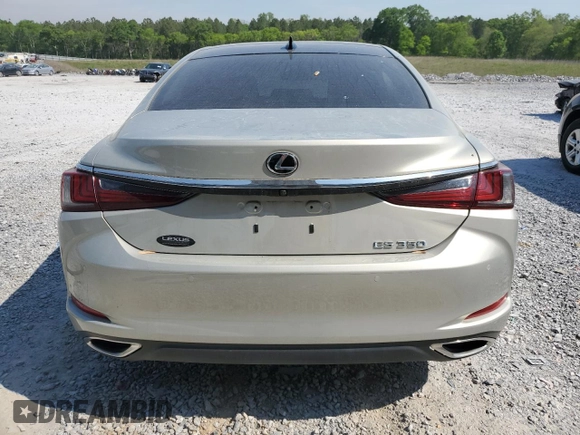 2020 Lexus ES 350 Luxury with VIN 58AEZ1B1XLU053572, listed as a Copart auction lot 53864295 with 30,852 mi miles and Salvage title. Bid and sale history available at DreamBid. Image 6.
