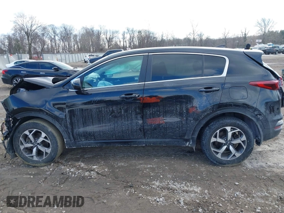 2021 Kia Sportage LX with VIN KNDPM3AC6M7845686, listed as a IAAI auction lot 41444426 with 28,764 mi miles. Bid and sale history available at carsss.com. Image 14.