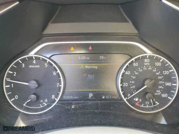 2015 Nissan Murano SL with VIN 5N1AZ2MG9FN232861, listed as a Copart auction lot 50503935 with 93,808 mi miles and Salvage Title. Bid and sale history available at carsss.com. Image 9.
