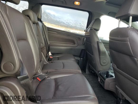 2020 Honda Odyssey EX-L with VIN 5FNRL6H77LB027558, listed as a Copart auction lot 88417565 with 112,384 mi miles and Salvage Title. Bid and sale history available at carsss.com. Image 11.