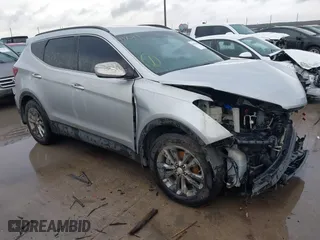2017 Hyundai Santa Fe Sport 2.0T with VIN 5XYZU4LA4HG437089, listed as a IAAI auction lot 41457614 with 150,277 mi miles. Bid and sale history available at carsss.com. Image 1.