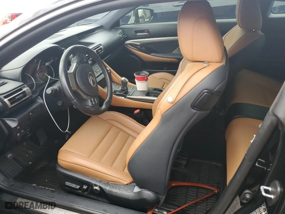 2019 Lexus RC with VIN JTHHZ5BC6K5020013, listed as a Copart auction lot 74681864 with 0 mi miles and Non Repairable. Bid and sale history available at carsss.com. Image 7.