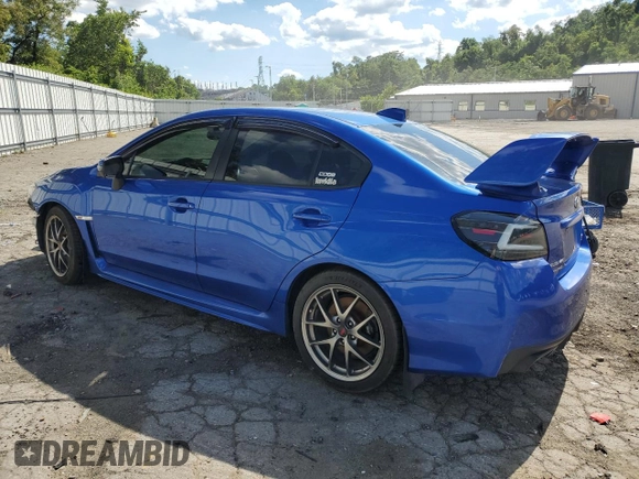 2015 Subaru WRX STI Limited with VIN JF1VA2U62F9802377, listed as a Copart auction lot 57689134 with 92,690 mi miles and Salvage title. Bid and sale history available at DreamBid. Image 2.