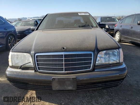 1999 Mercedes-Benz S-Class with VIN WDBGA51G1XA424990, listed as a Copart auction lot 89411825 with 160,021 mi miles and Salvage Title. Bid and sale history available at carsss.com. Image 5.