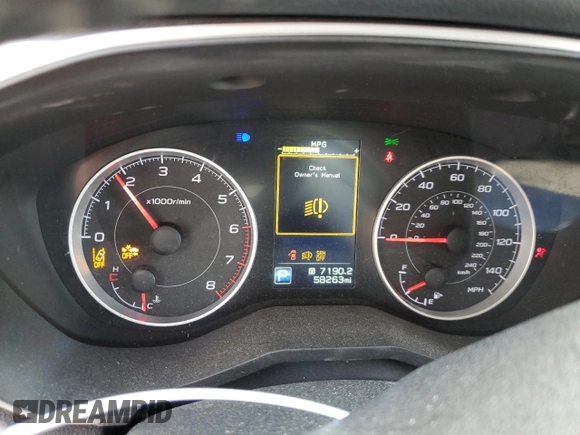 2022 Subaru Ascent Premium with VIN 4S4WMAED4N3450154, listed as a Copart auction lot 54511405 with 58,263 mi miles and Salvage title. Bid and sale history available at DreamBid. Image 9.