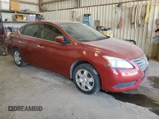2014 Nissan Sentra S with VIN 3N1AB7AP1EY229225, listed as a Copart auction lot 51585595 with 193,577 mi miles and Salvage Title. Bid and sale history available at DreamBid. Image 4.