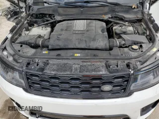 2019 Land Rover Range Rover Sport SVR with VIN SALWZ2SE9KA853698, listed as a Copart auction lot 81517734 with 36,967 mi miles and Salvage Title. Bid and sale history available at carsss.com. Image 12.